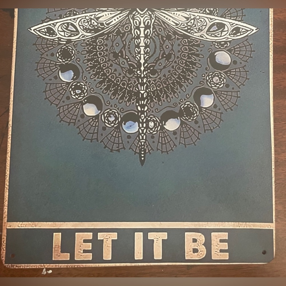 Beatles Metal Plaque